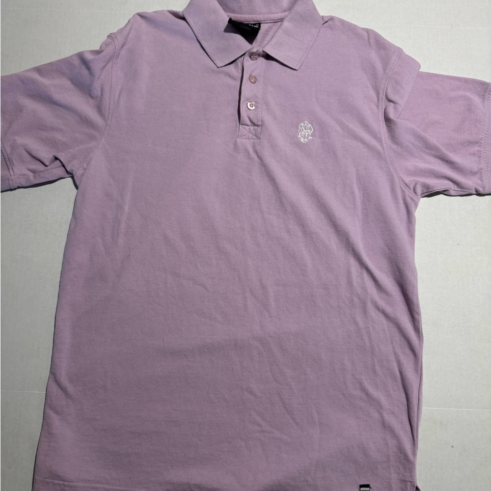 Y2K Southpole Men's Lilac Colored Polo Button Shirt, XL‎